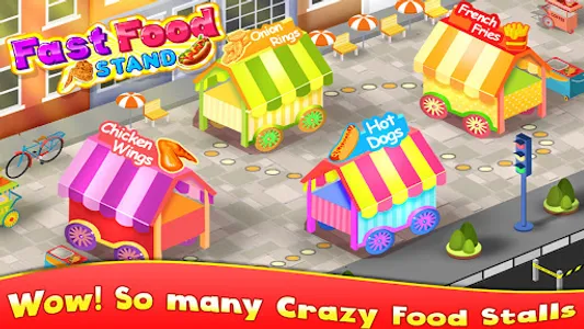 Fast Food Stand - Fried Foods screenshot 1