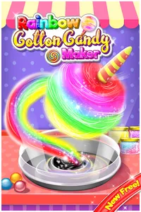 Rainbow Cotton Candy Maker screenshot 0