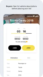 JC Auto Auction screenshot 1