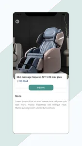 Ghế Massage screenshot 0