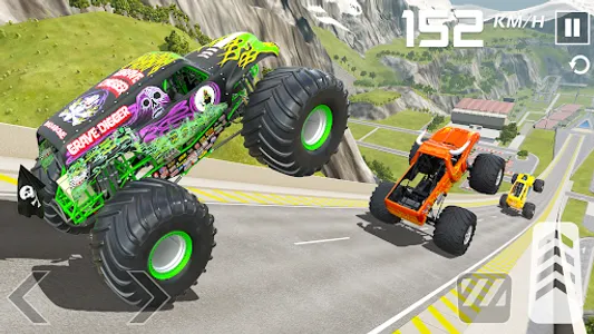 Car Games: Monster Truck Stunt screenshot 0