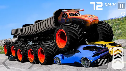 Car Games: Monster Truck Stunt screenshot 1