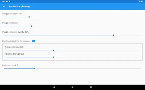 Publication Planning screenshot 7