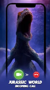 Video Call from Jurassic World screenshot 2