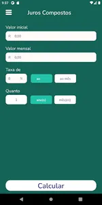 Calculadora: Juros Compostos screenshot 0