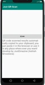 Just QR Scanner screenshot 1