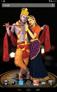 3D Radha Krishna Wallpaper screenshot 7