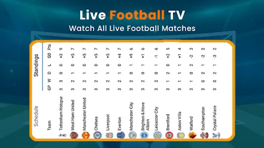 Live Football TV HD Streaming screenshot 1