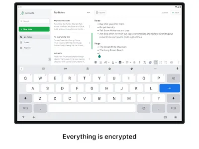 Justnote - Note Taking App screenshot 10