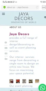 Jaya Decors screenshot 1