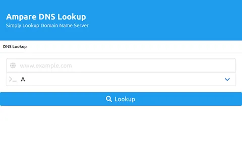 Ampare DNS Lookup Pro screenshot 3