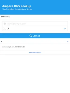 Ampare DNS Lookup Pro screenshot 5