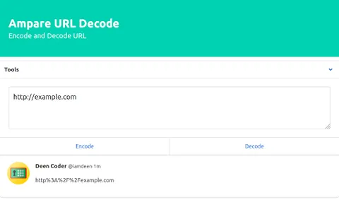 Ampare URL Decode and Encode screenshot 3