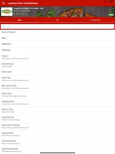 Juventus Pizza and Steakhouse screenshot 12