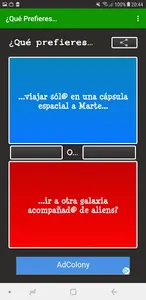 Qué Prefieres ..? En español screenshot 13