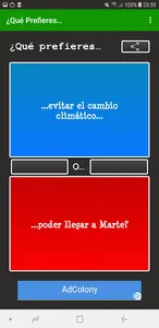 Qué Prefieres ..? En español screenshot 9