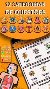 Anatomania - Quiz de Anatomia screenshot 3