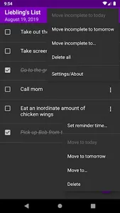 Liebling's List screenshot 1