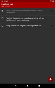 Liebling's List screenshot 5
