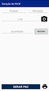 Geração de PACK screenshot 1