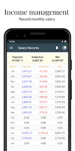 Salary Records screenshot 0