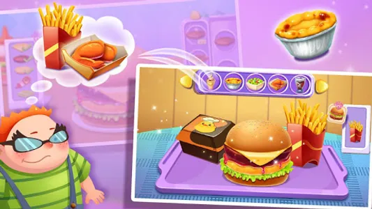 Yummy  Hamburger Cooking Game screenshot 10