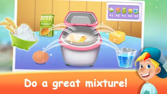 Yummy  Hamburger Cooking Game screenshot 16