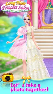 Long Hair Princess Salon Games screenshot 13