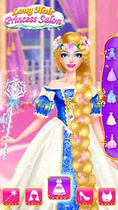 Long Hair Princess Salon Games screenshot 14