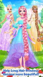 Long Hair Princess Salon Games screenshot 15