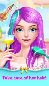 Long Hair Princess Salon Games screenshot 16