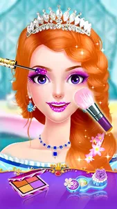 Long Hair Princess Salon Games screenshot 3