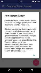Supreme Dream Journal screenshot 4