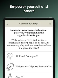 City of Wahpeton ND screenshot 7