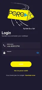 Poro Cab - VTC en RD Congo screenshot 0