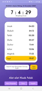 Auqot Plus - Waktu Sholat, Aba screenshot 0