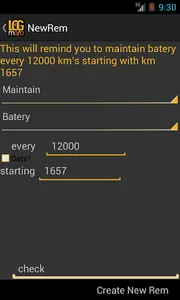 Moto Log screenshot 3