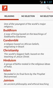 Religions of the world screenshot 0