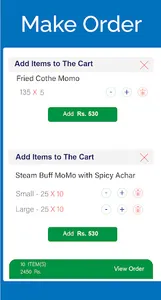 Fone Menu || Scan to Enjoy screenshot 2