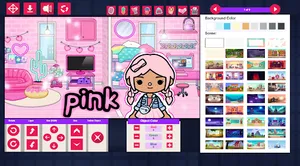 Toca Boca House Pink Ideas screenshot 1
