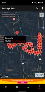 Buckeye Bus Tracker screenshot 0
