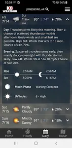 KAIT Region 8 Weather screenshot 2