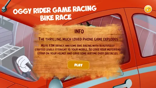 Super Oggy Game Driving Family screenshot 1