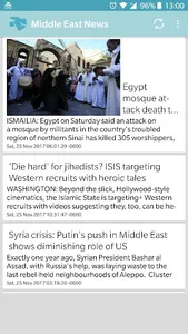 Middle East News screenshot 2