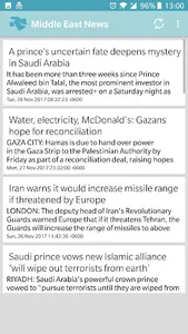 Middle East News screenshot 3