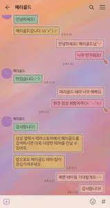 [메리골드] 팔레트 카카오톡 테마 screenshot 2