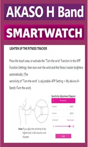 Akaso Hband Smartwatch Help screenshot 10