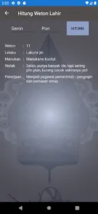 Kalender Weton  Jawa screenshot 4