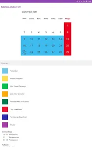 Kalender Amikom MTI screenshot 3