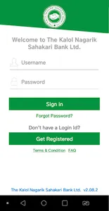 Kalol MoBank screenshot 0